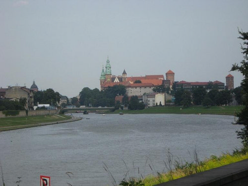 Wzgórze wawelskie i Zamek Królewski w Krakowie