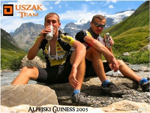 Alpejski Guiness 2005 - Rowerem na Mont Blanc i nie tylko