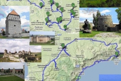 Zamki Ukrainy - plan podróży
